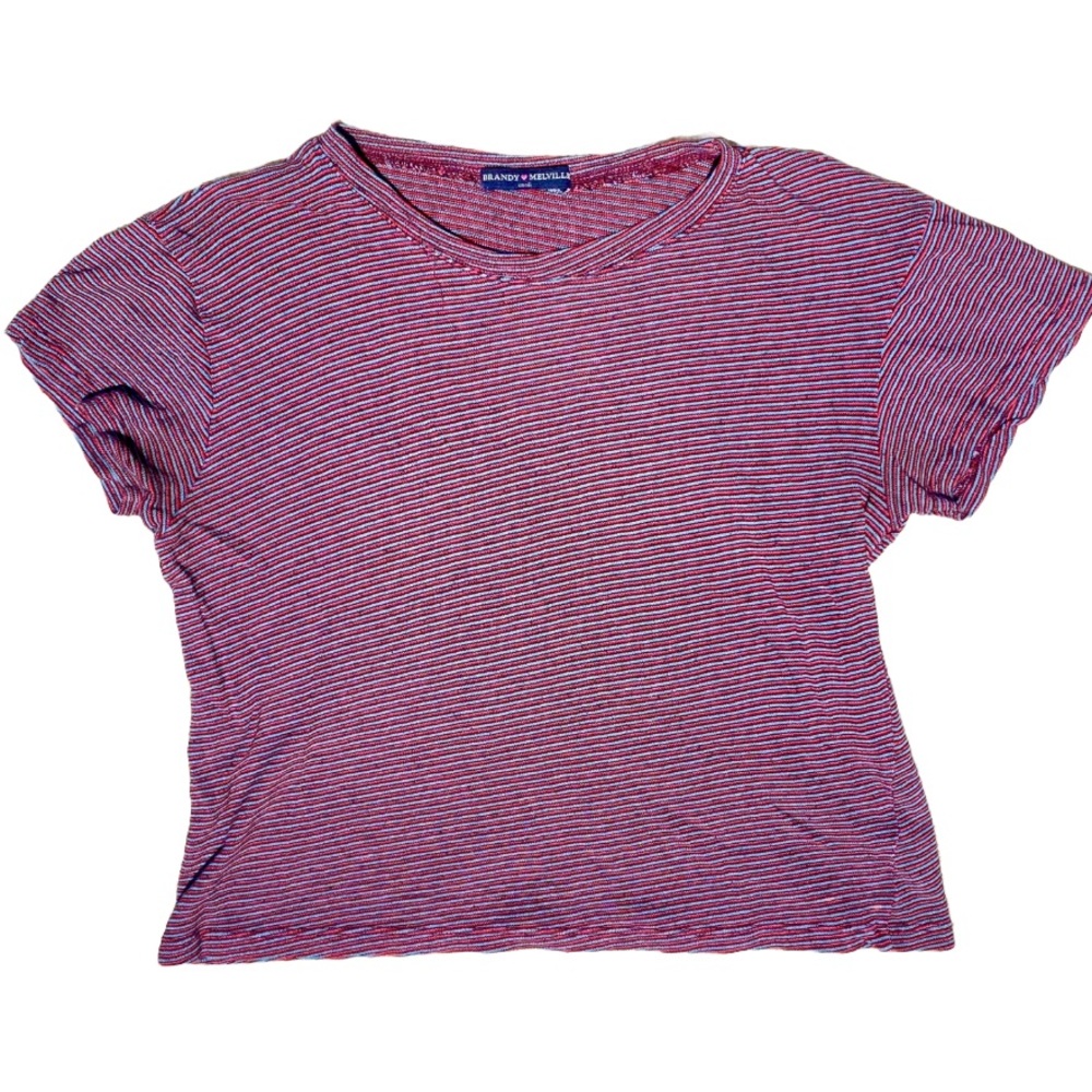 Brandy Melville striped tee shirt
